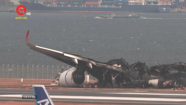 Thông tin mới trong vụ đâm máy bay ở Nhật Bản
