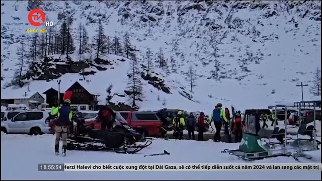 Cụm tin quốc tế: 2 người thiệt mạng vì lở tuyết trên dãy Alps ở Italy
