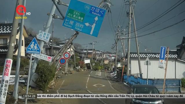 Người dân Nhật Bản lâm vào tình cảnh khó khăn sau động đất 