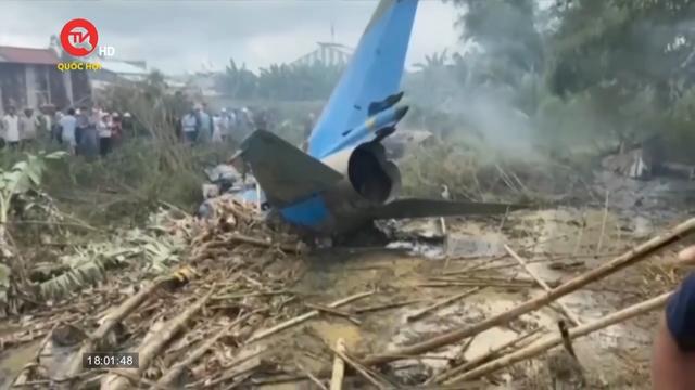 Nhân chứng kể lại thời khắc máy bay quân sự rơi ở Quảng Nam