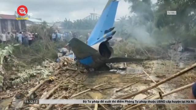 Vụ rơi máy bay SU-22 ở Quảng Nam: Chính quyền sửa chữa nhà cho dân trước Tết