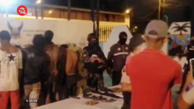 Cảnh sát Ecuador triển khai chiến dịch chống tội phạm