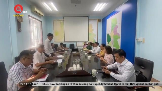 Đoàn ĐBQH tỉnh Đắk Nông làm việc với Sở Tài nguyên và Môi trường tỉnh 