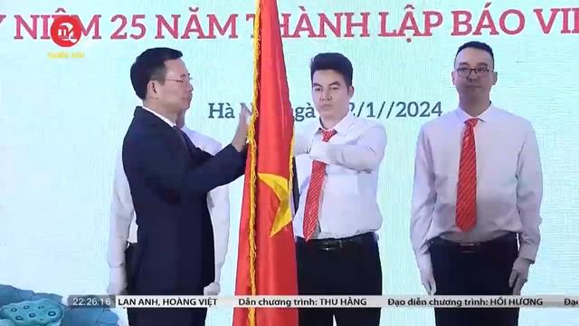 Lễ đón nhận Huân chương Lao động hạng Nhất và Kỷ niệm 25 năm thành lập báo VietNamnet
