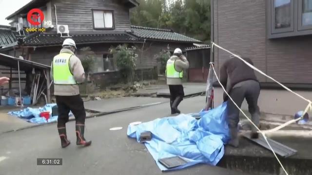 Nhật Bản đánh giá an toàn các công trình sau thảm hoạ động đất