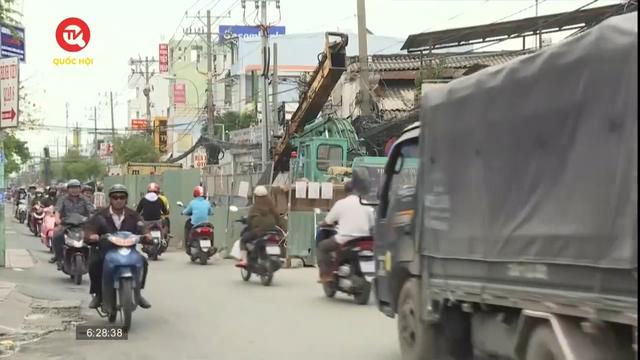 TPHCM: Tạm ngưng thi công đào đường trong dịp Tết Nguyên đán