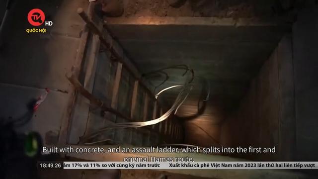 Israel công bố video đường hầm của Hamas tại Dải Gaza