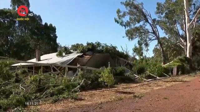 Bão lớn gây thiệt hại ở Tây Australia