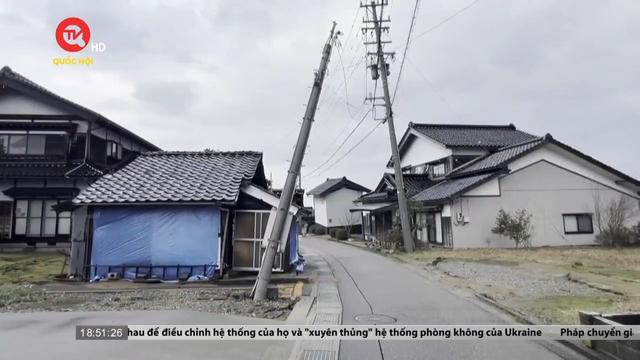 Nhật Bản tiếp tục đối mặt với nhiều khó khăn sau động đất 