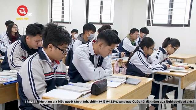 Học sinh lớp 11 ở Hà Nội sẽ được thi thử tốt nghiệp THPT
