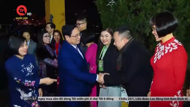 Thủ tướng Phạm Minh Chính gặp gỡ kiều bào Việt tại Hungary