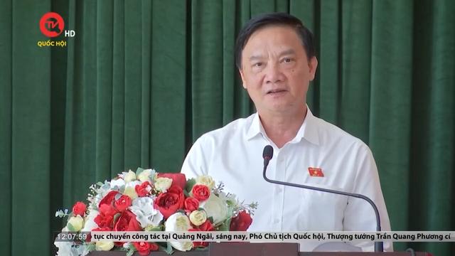 Phó Chủ tịch Quốc hội Nguyễn Khắc Định thăm, tặng quà tết đối tượng chính sách tại Khánh Hoà