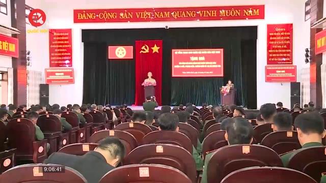 Bộ Tổng Tham mưu Quân đội Nhân dân Việt Nam tặng quà Tết tại Thừa Thiên Huế 