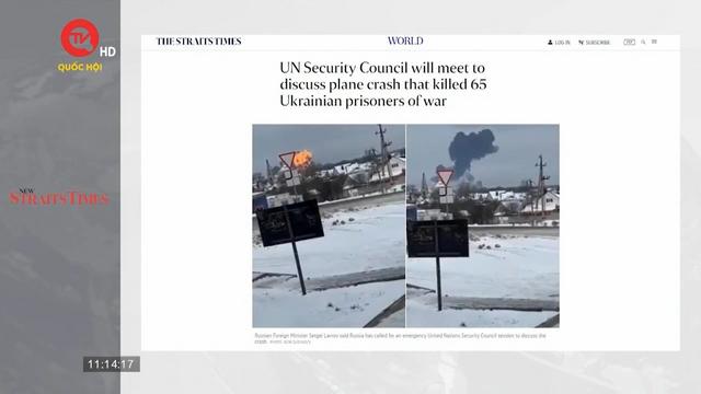 Hội đồng Bảo an Liên Hợp Quốc sẽ họp khẩn về vụ rơi máy bay Nga