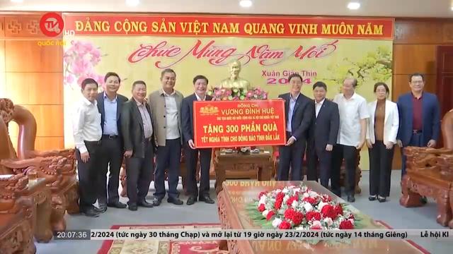 Trao 300 suất quà Tết của Chủ tịch Quốc hội cho đồng bào tỉnh Đắk Lắk  