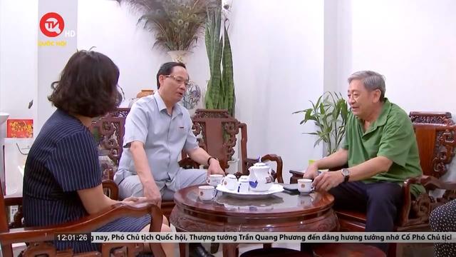 Phó Chủ tịch Quốc hội Trần Quang Phương thăm chúc Tết nguyên lãnh đạo Quốc hội