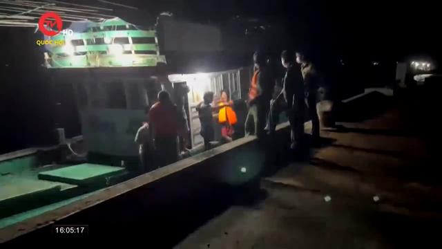 Bộ đội Biên phòng tỉnh Bà Rịa-Vũng Tàu: Tiếp nhận 12 thuyền viên nước ngoài bị nạn trên biển