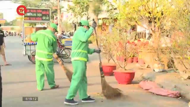 TPHCM: Không để tồn đọng rác nơi công cộng trong dịp Tết