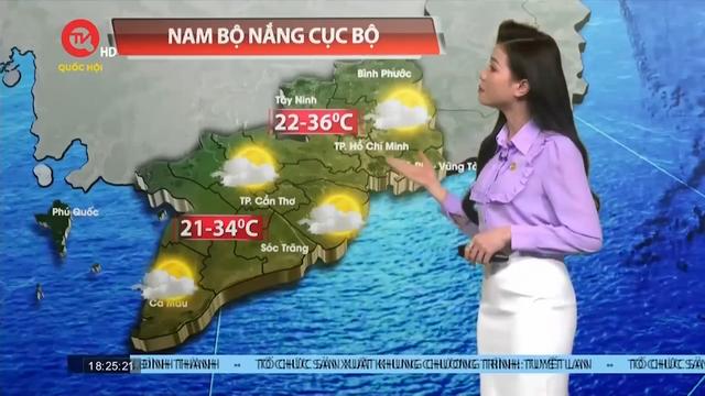 Dự báo thời tiết 3/2: Nam Bộ nắng nóng