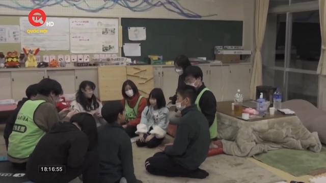 Cuộc sống của trẻ em bị ảnh hưởng bởi trận động đất ở Nhật Bản 