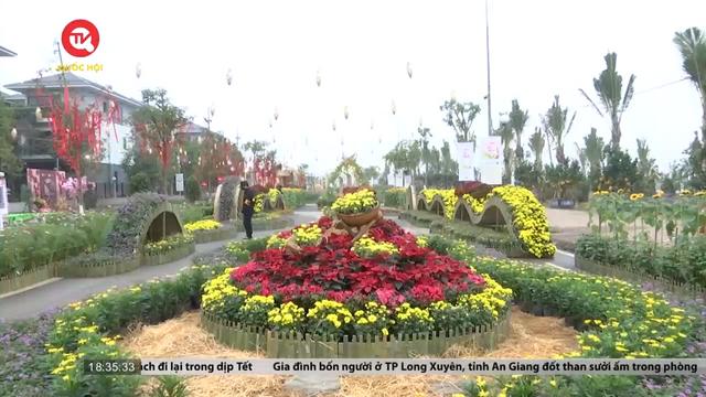 Lễ khai mạc đường hoa “Home Hanoi xuan 2024” 
