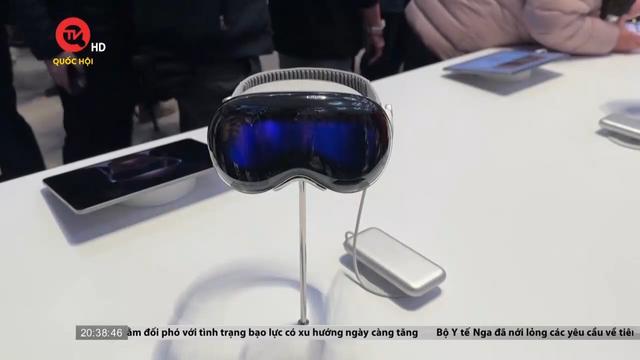 Apple chính thức bán kính thực tế ảo Vision Pro
