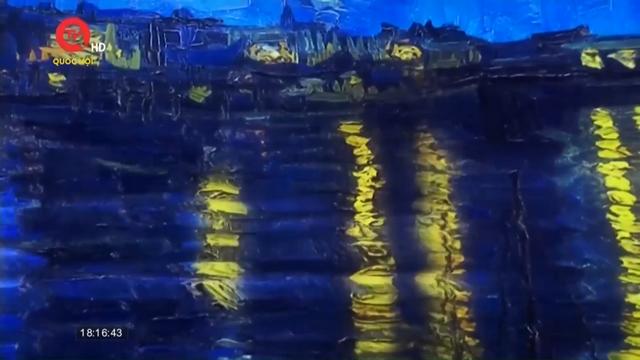 Triển lãm tranh Van Gogh nâng cấp không gian đa giác quan mới