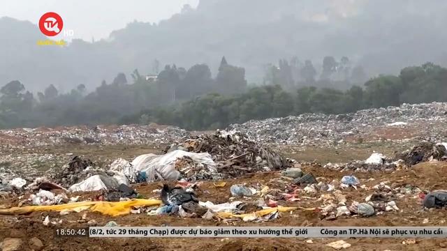 Ô nhiễm môi trường từ “núi rác” ở Vĩnh Yên