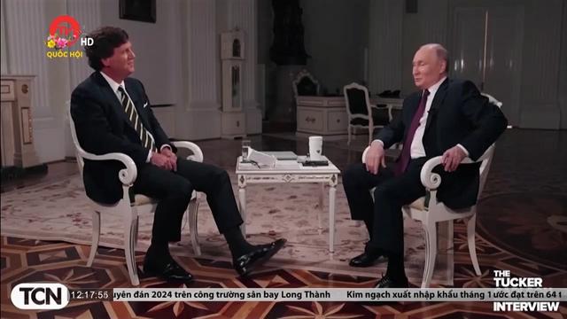 Nhà báo Mỹ công bố nội dung phỏng vấn Tổng thống Putin