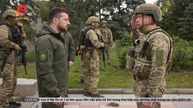 Tổng thống Ukraine thay Tổng tư lệnh quân đội 