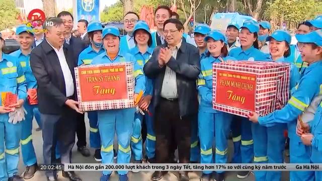 Thủ tướng thăm, chúc tết công nhân, người lao động Hà Nội