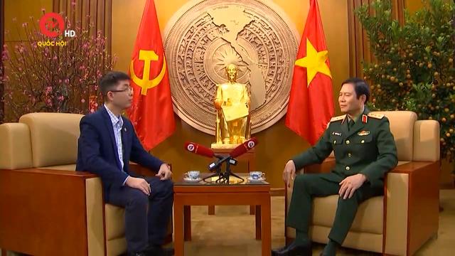 Tổng tham mưu trưởng, Thứ trưởng Bộ Quốc phòng Nguyễn Tân Cương chia sẻ về các Luật sẽ trình xin ý kiến và xây dựng trong năm 2024