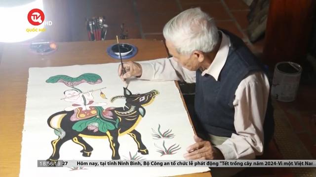Nghệ nhân Nguyễn Đăng Chế: Người làm sống dậy dòng tranh Đông Hồ