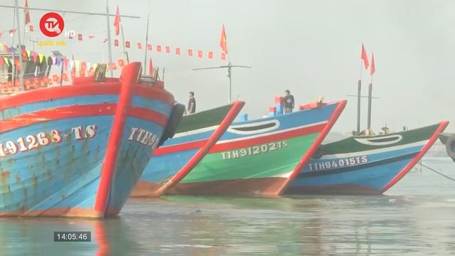 Thừa Thiên Huế: Ngư dân xuất quân đánh cá vụ nam năm 2024 