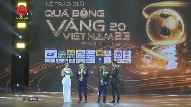 Lần đầu tiên các cầu thủ giải nghệ nhận giải thưởng tại Quả Bóng Vàng