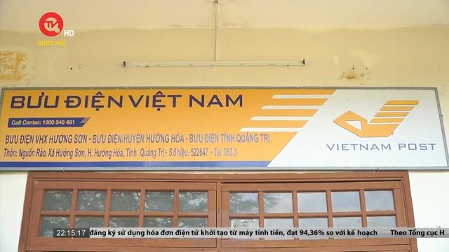 Quảng Trị: Nhiều điểm bưu điện văn hóa xã bị bỏ hoang 