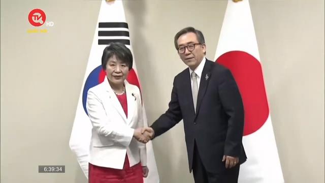 Ngoại trưởng Nhật Bản và Hàn Quốc hội đàm tại Brazil