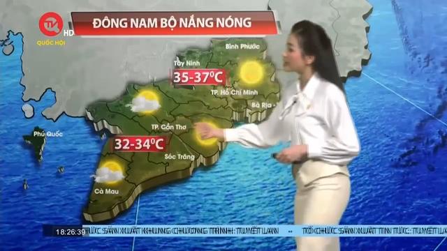 Dự báo thời tiết 24/2: Nam Bộ nắng nóng kéo dài