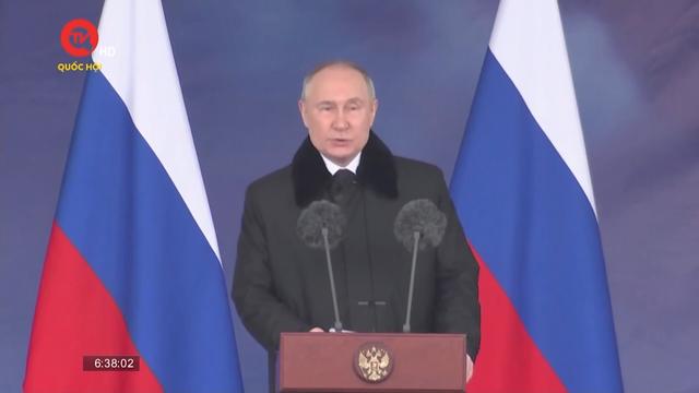 Tỷ lệ tín nhiệm Tổng thống Nga Vladimir Putin ở mức cao