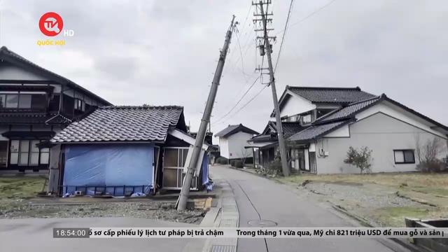 Nhật Bản tiếp tục phân bổ ngân sách để tái thiết sau động đất