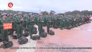 Lâm Đồng: Hàng ngàn thanh niên hăng hái lên đường nhập ngũ 