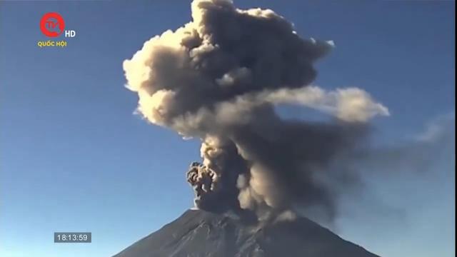 Núi lửa lớn rung chuyển tại Mexico