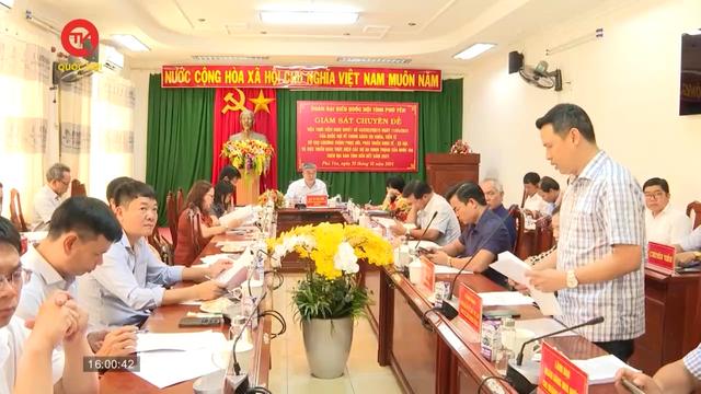 Đoàn ĐBQH tỉnh Phú Yên giám sát chuyên đề thực hiện Nghị quyết 43 của Quốc hội