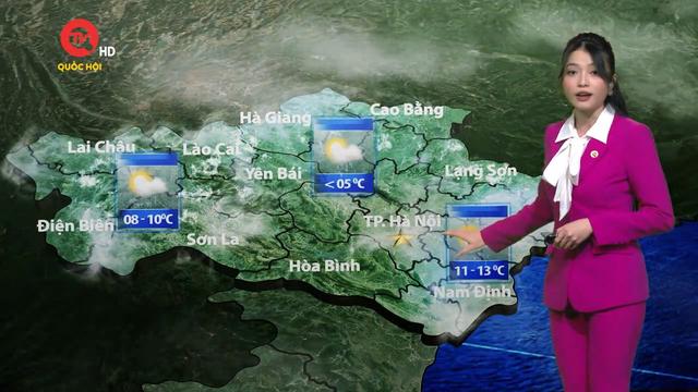 Dự báo thời tiết: Bắc Bộ và Bắc Trung Bộ tiếp tục mưa rét