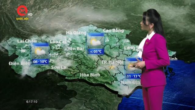 Dự báo thời tiết 1/3: Bắc Bộ tiếp tục mưa rét