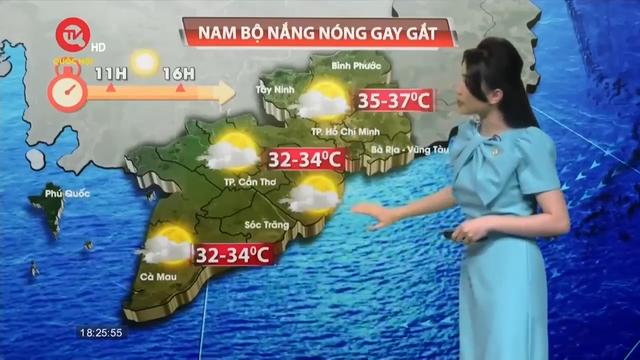 Dự báo thời tiết 2/3: Nam Bộ nắng nóng gay gắt