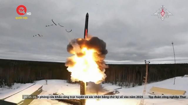 Nga phóng thử thành công tên lửa đạn đạo xuyên lục địa Yar 