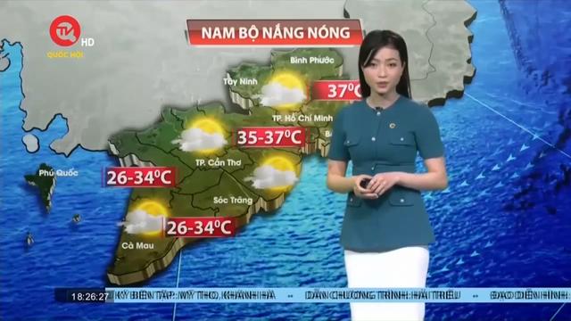 Dự báo thời tiết 6/3: Nam Bộ tiếp tục nắng nóng diện rộng