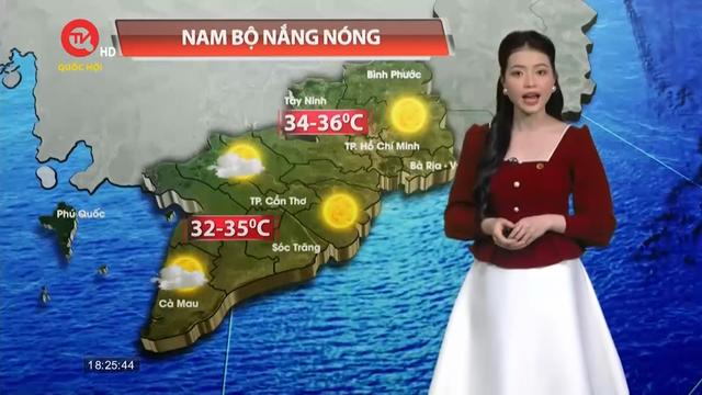 Dự báo thời tiết Nam Bộ ngày 7/3: Nắng nóng tiếp diễn