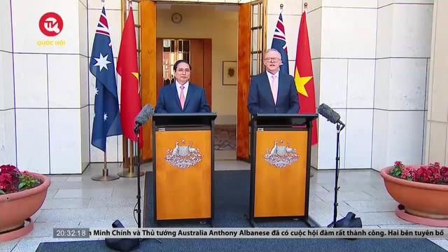 Việt Nam - Australia nâng cấp quan hệ lên đối tác chiến lược toàn diện